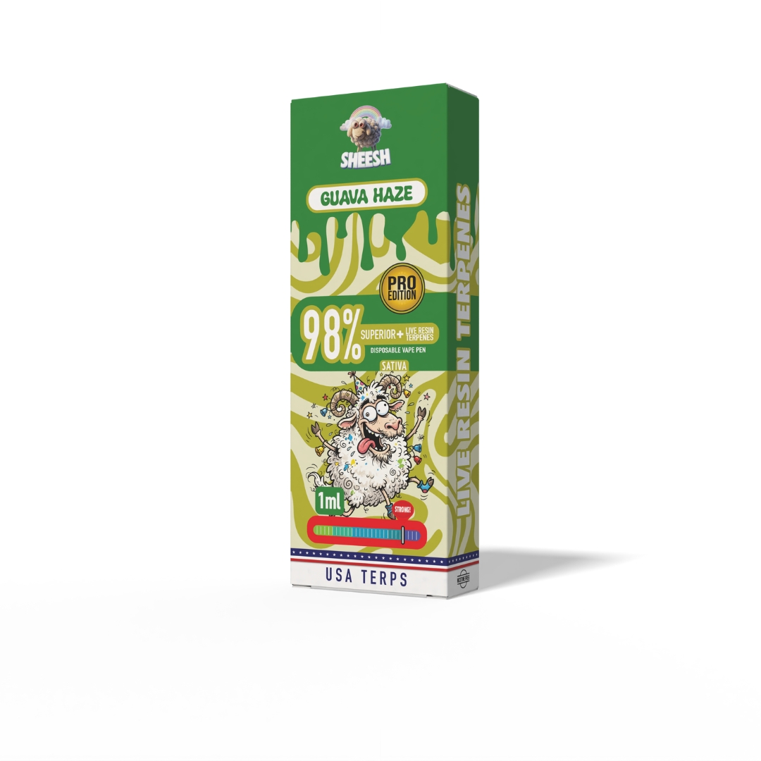 Sheesh Superior Pro Vape Guava Haze 1ml