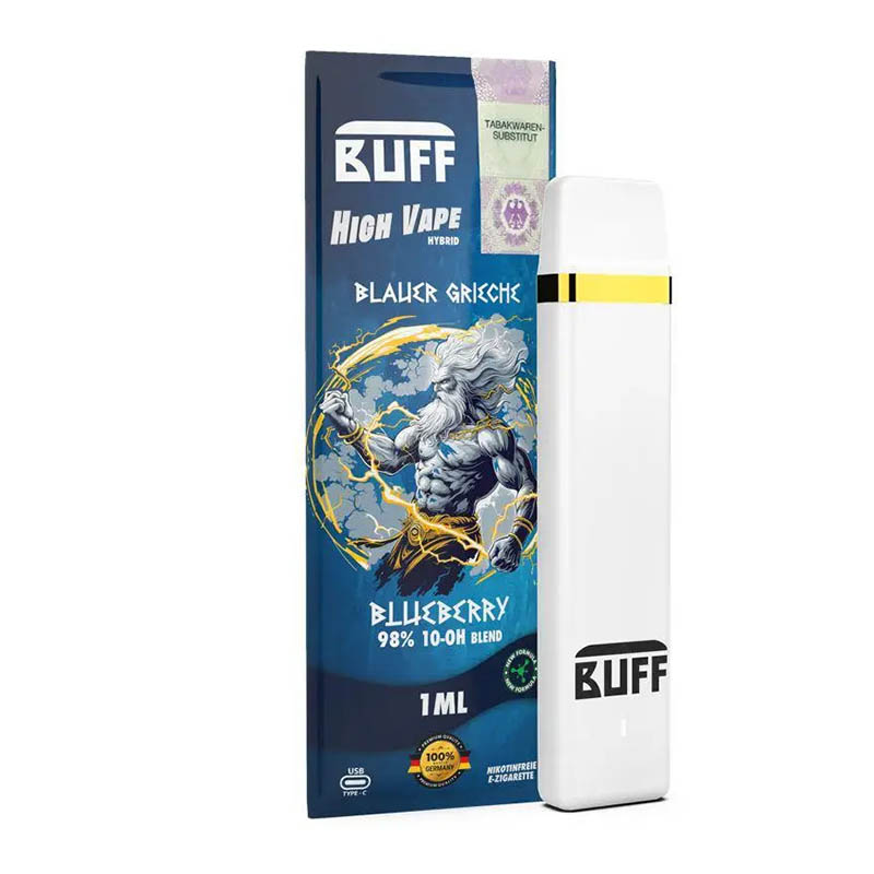 Buff 10-OH-HHC Vape Blueberry Blauer Grieche Buff 10-OH-HHC Vape Blueberry Blauer Grieche