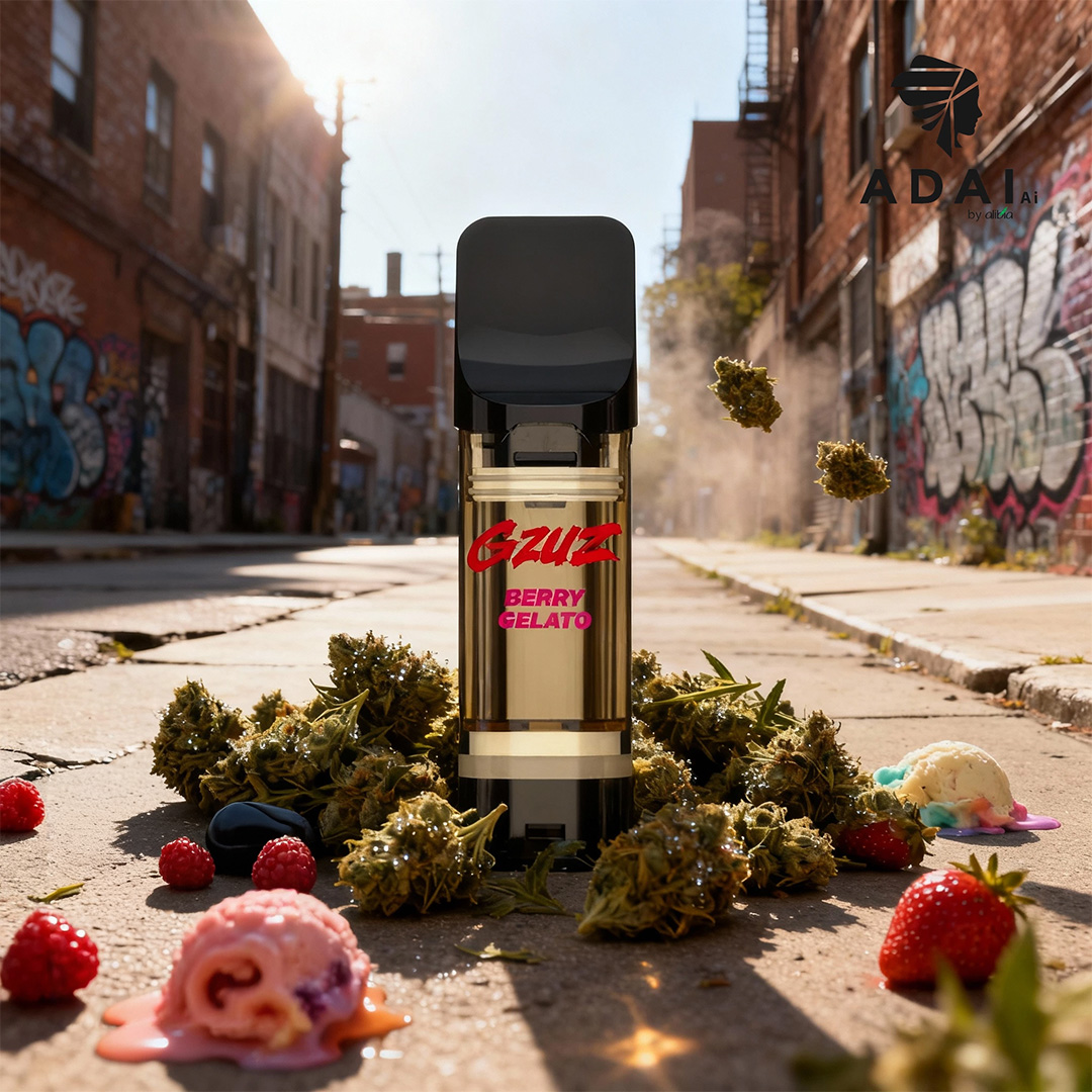 GZUZ H3 Superior Blend Pod Berry Gelato 1ml