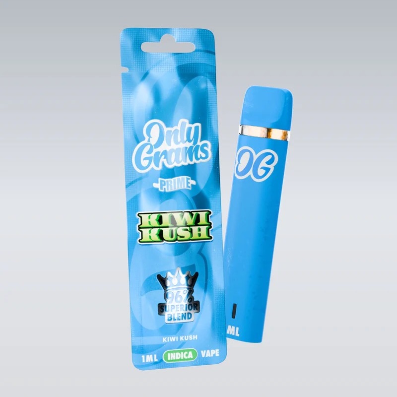 Only Grams US Line Superior Blend Vape - Kiwi Kush 1ml