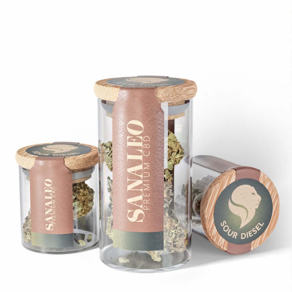Sanaleo CBD Blüte Sour Diesel 2g Sanaleo CBD Blüte Sour Diesel 2g