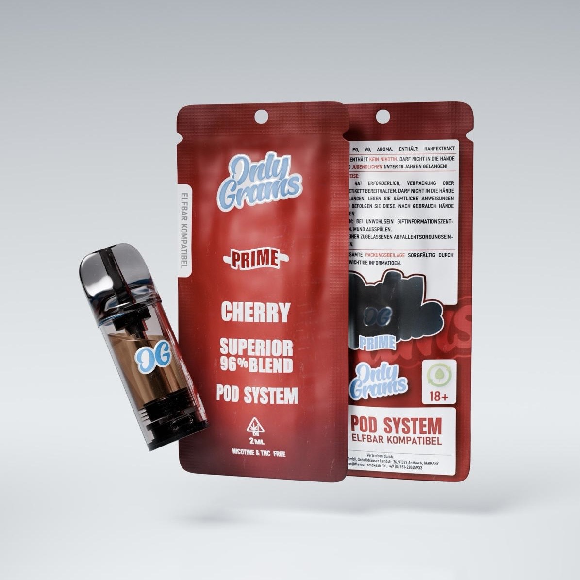 Only Grams Pod Superior Blend Cherry Only Grams Pod Superior Blend Cherry