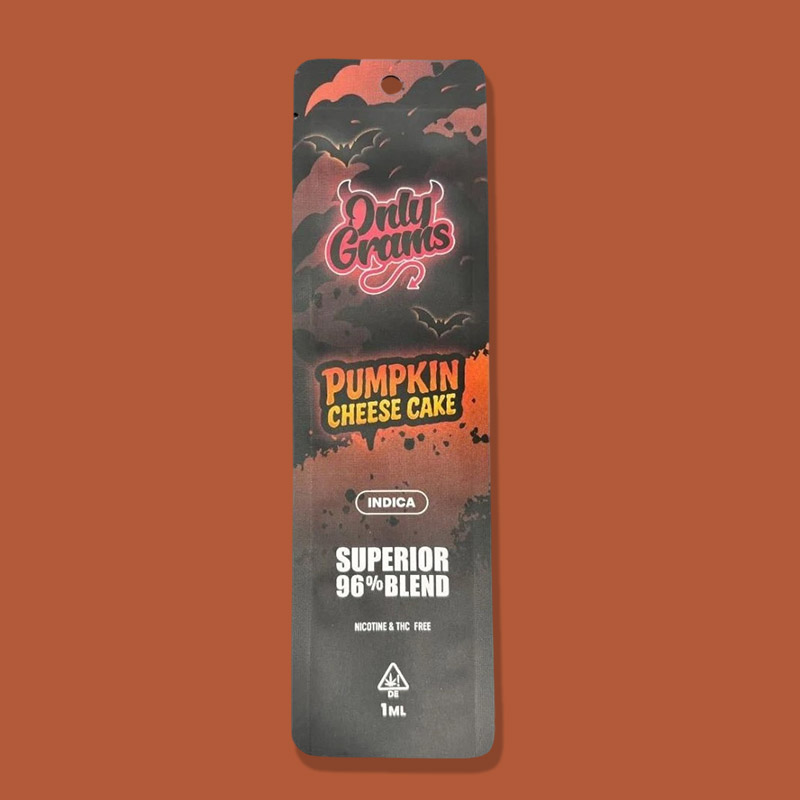 Only Grams Superior Blend Vape Pumpkin Cheese Cake 1ml