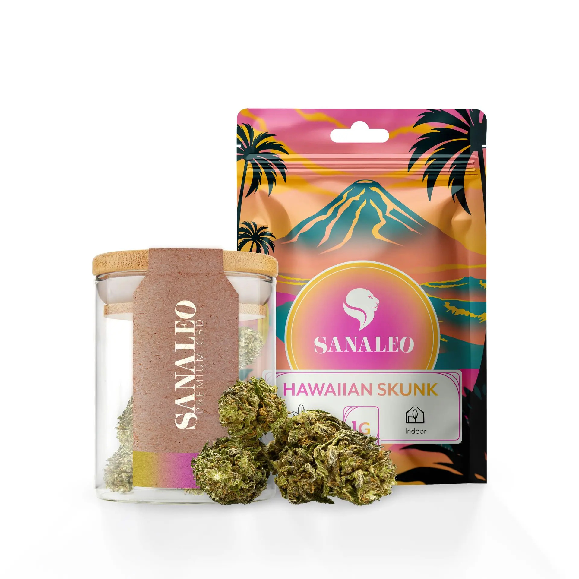 Sanaleo CBD Blüte Hawaiian Skunk 2g