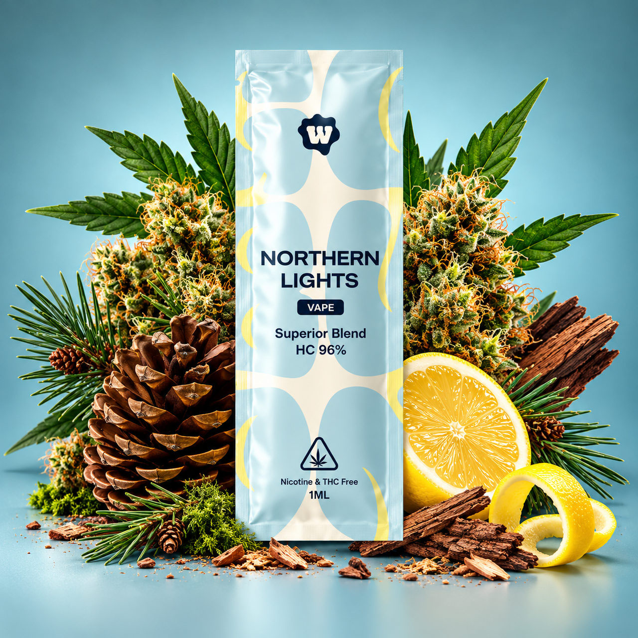 Weed For Friends HC Vape Northern Lights 1ml