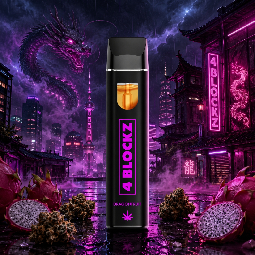 4 Blockz H3BTA Vape Dragon Fruit 1ml 4 Blockz H3BTA Vape Dragon Fruit 1ml