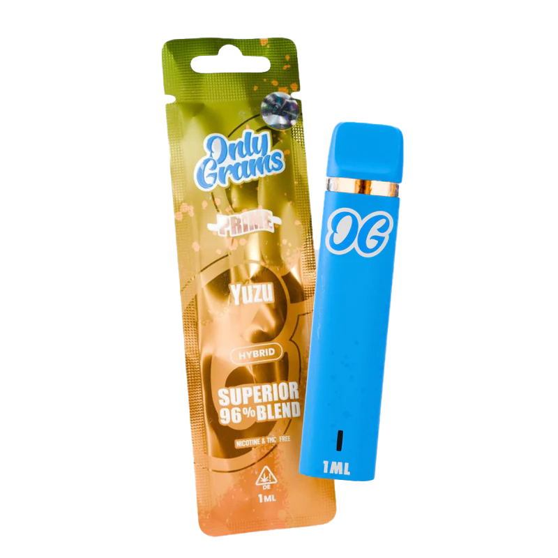 Only Grams Superior Blend Vape Yuzu 1ml Only Grams Superior Blend Vape Yuzu 1ml