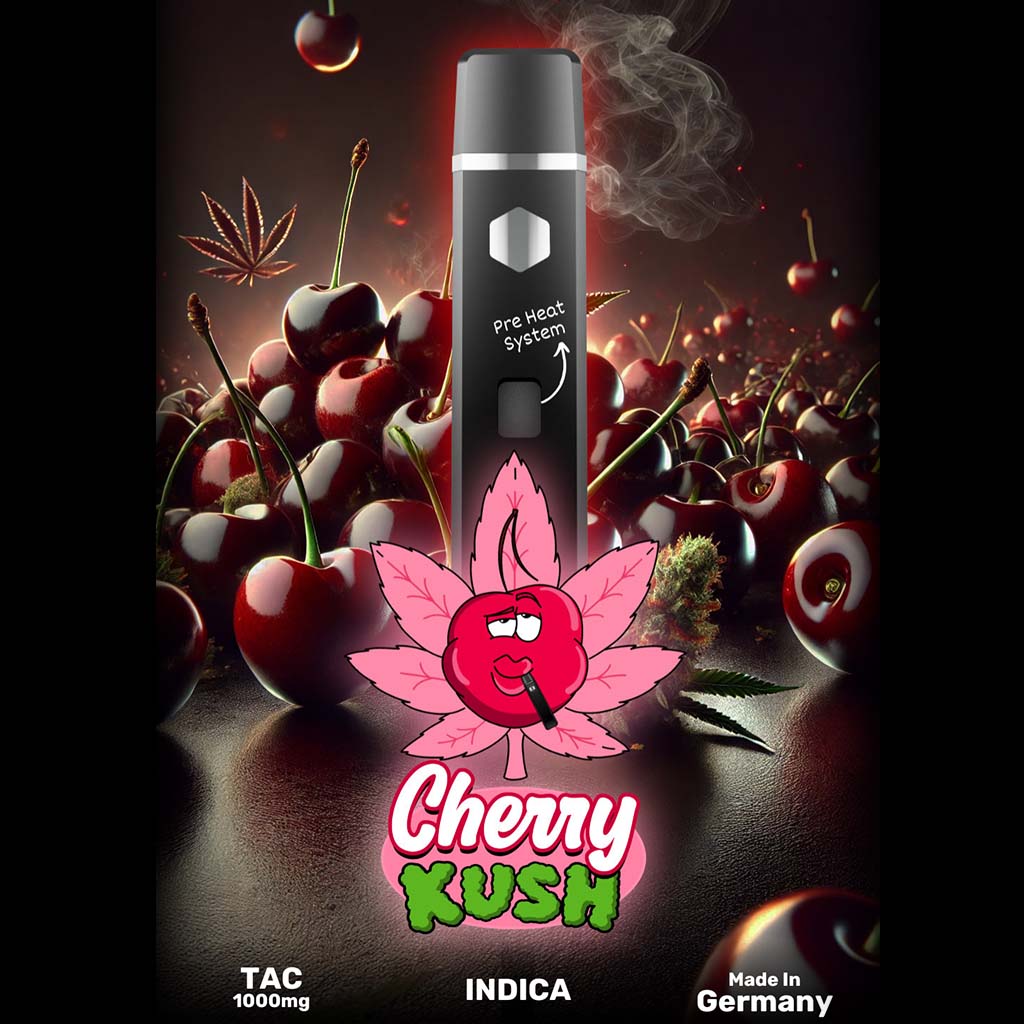 Happys Amsterdam Tac Vape Cherry Kush Happys Amsterdam Tac Vape Cherry Kush