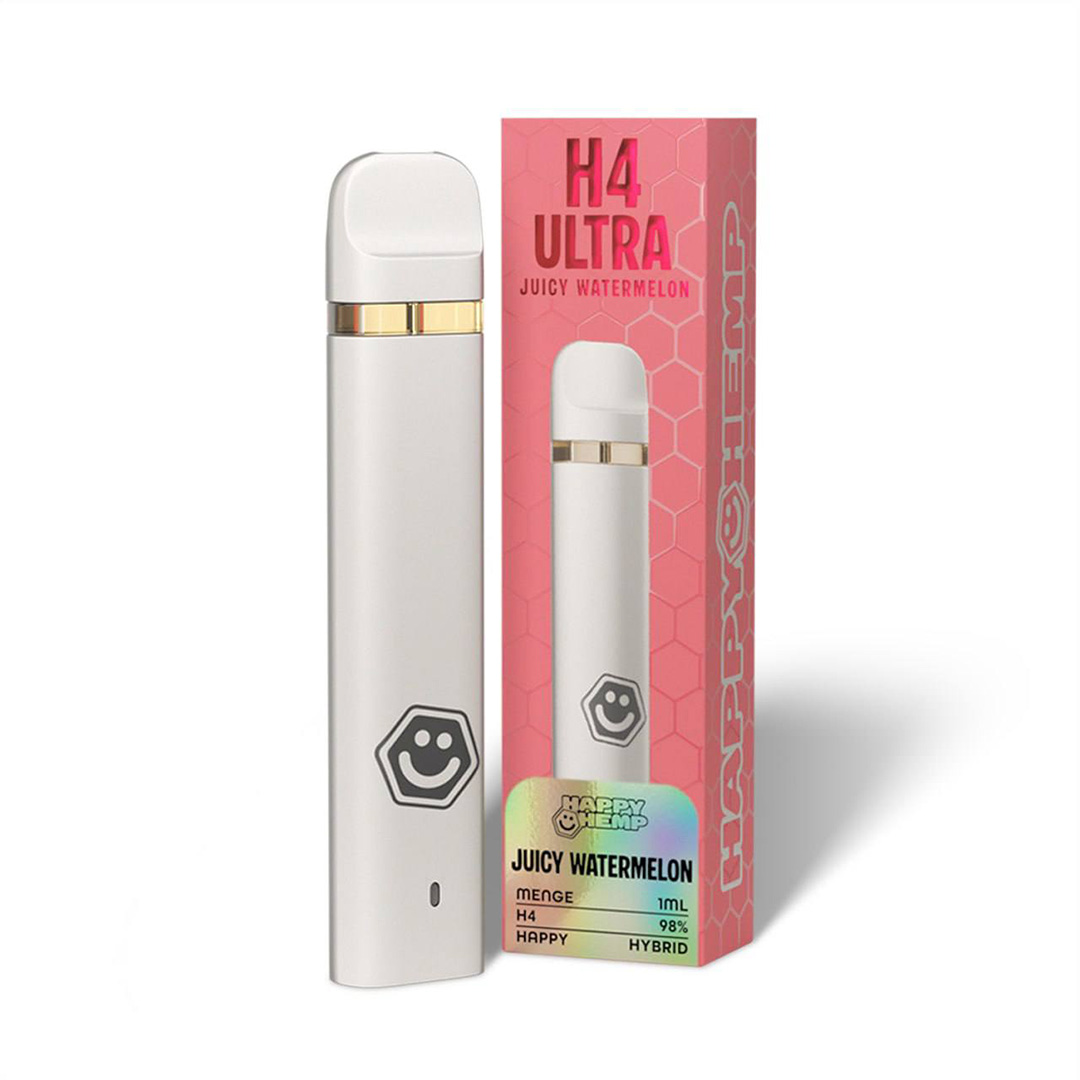 Happy Hemp H4 Ultra Vape Juicy Watermelon 1ml Happy Hemp H4 Ultra Vape Juicy Watermelon 1ml