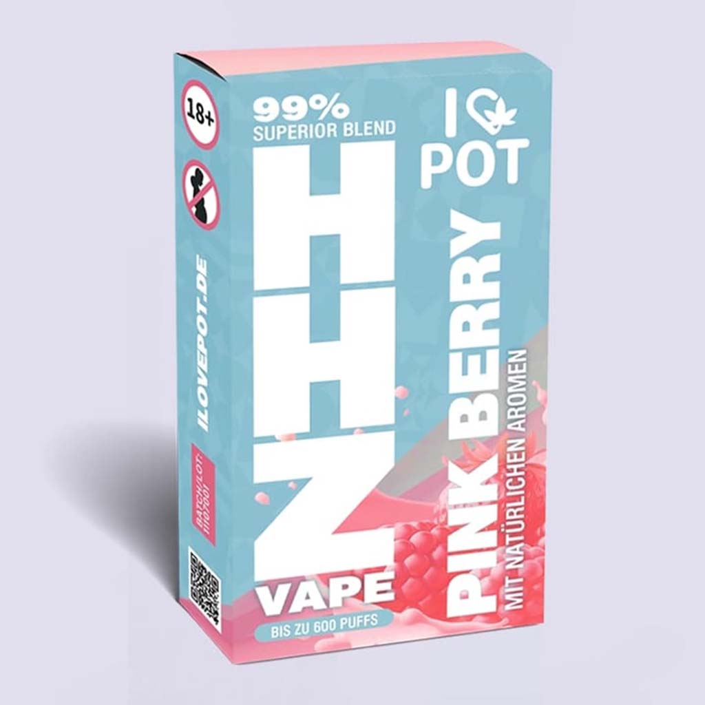 I Love Pot HHZ Vape Pink Berry I Love Pot HHZ Vape Pink Berry