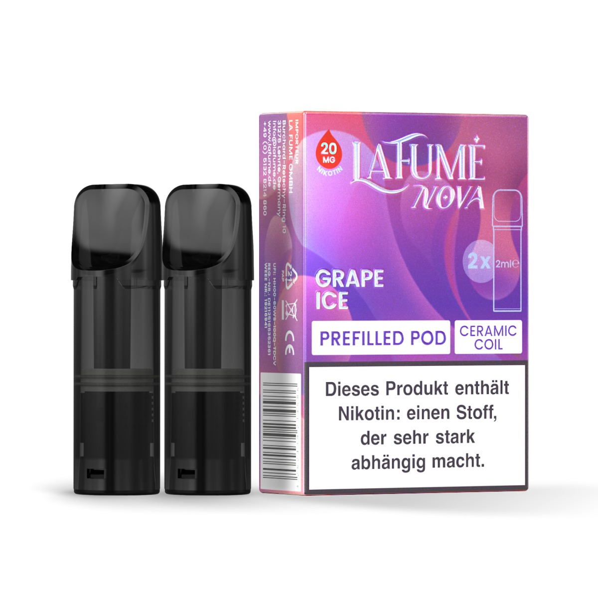 La Fume Nova Pod Grape Ice