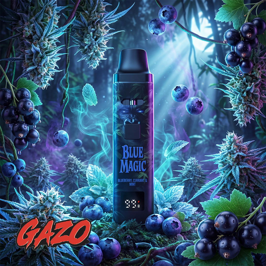 GZUZ GAZO H3BTA Pro Superior Blend Vape Blue Magic 1ml