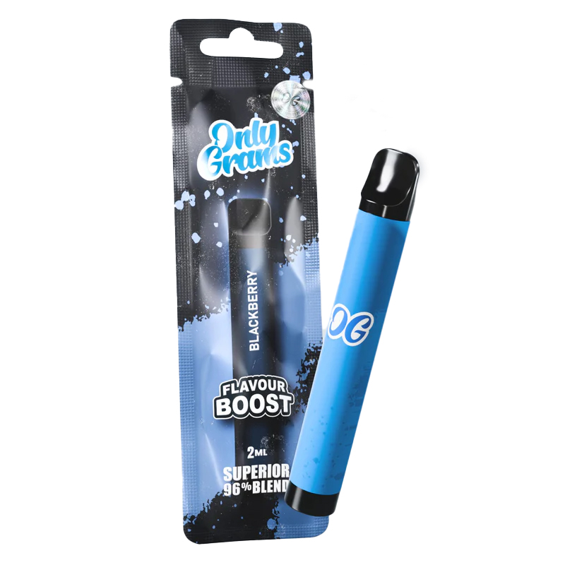 Only Grams Superior Blend Flavour Boost Vape Blackberry 2ml