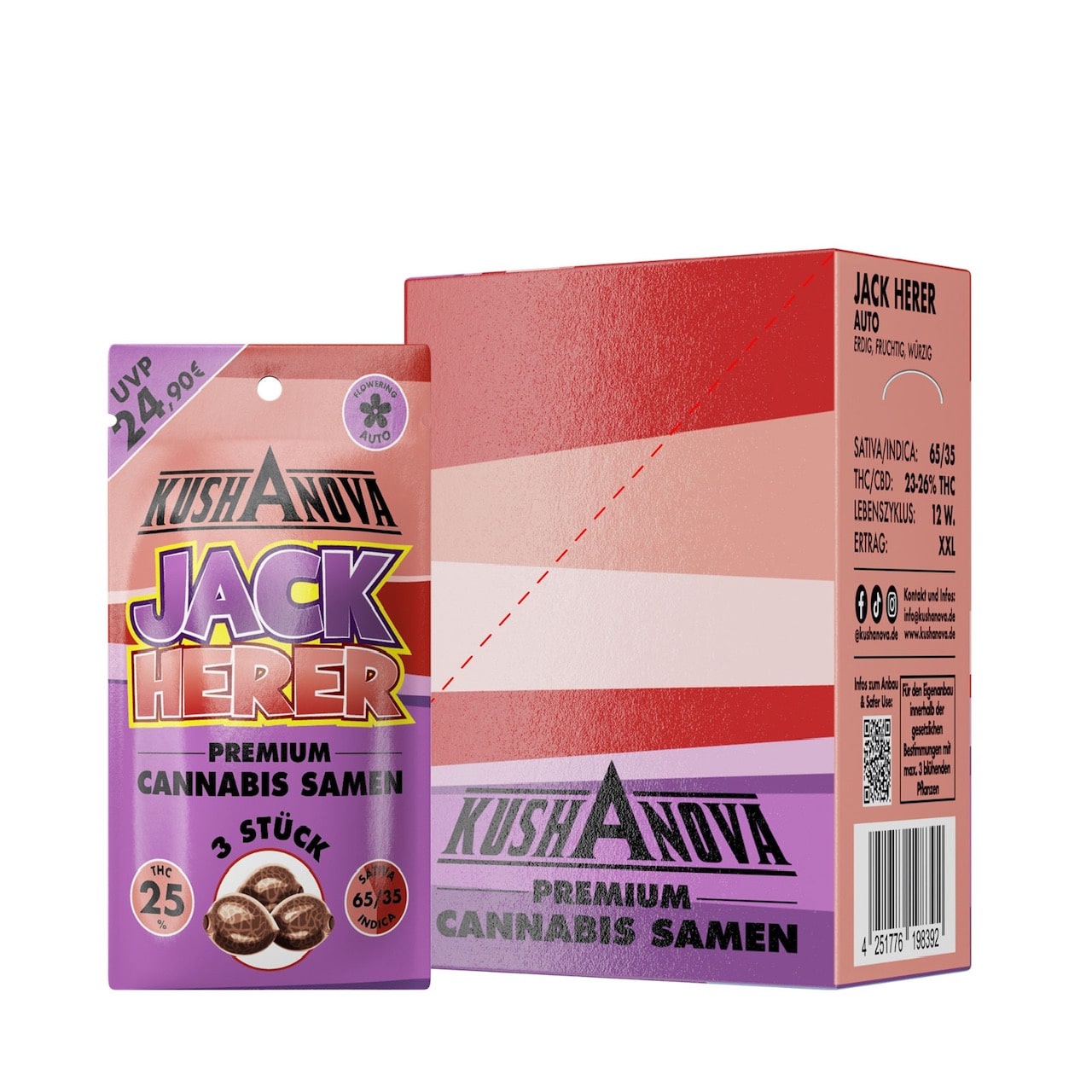 Kushanova Cannabissamen Jack Herer