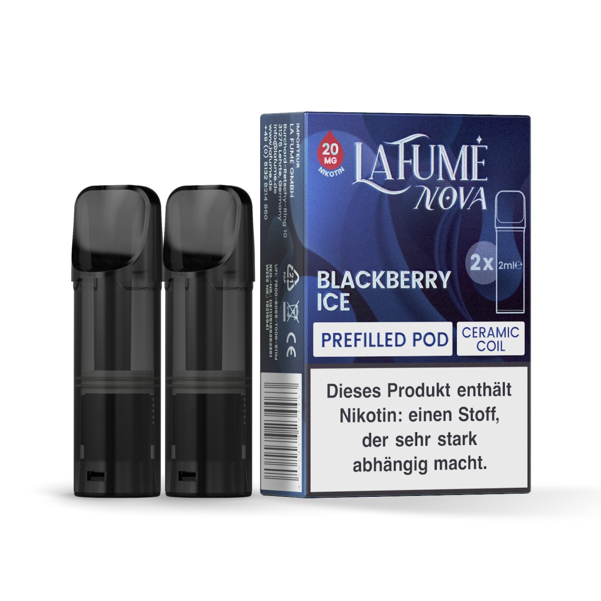 La Fume Nova Pod Blackberry Ice