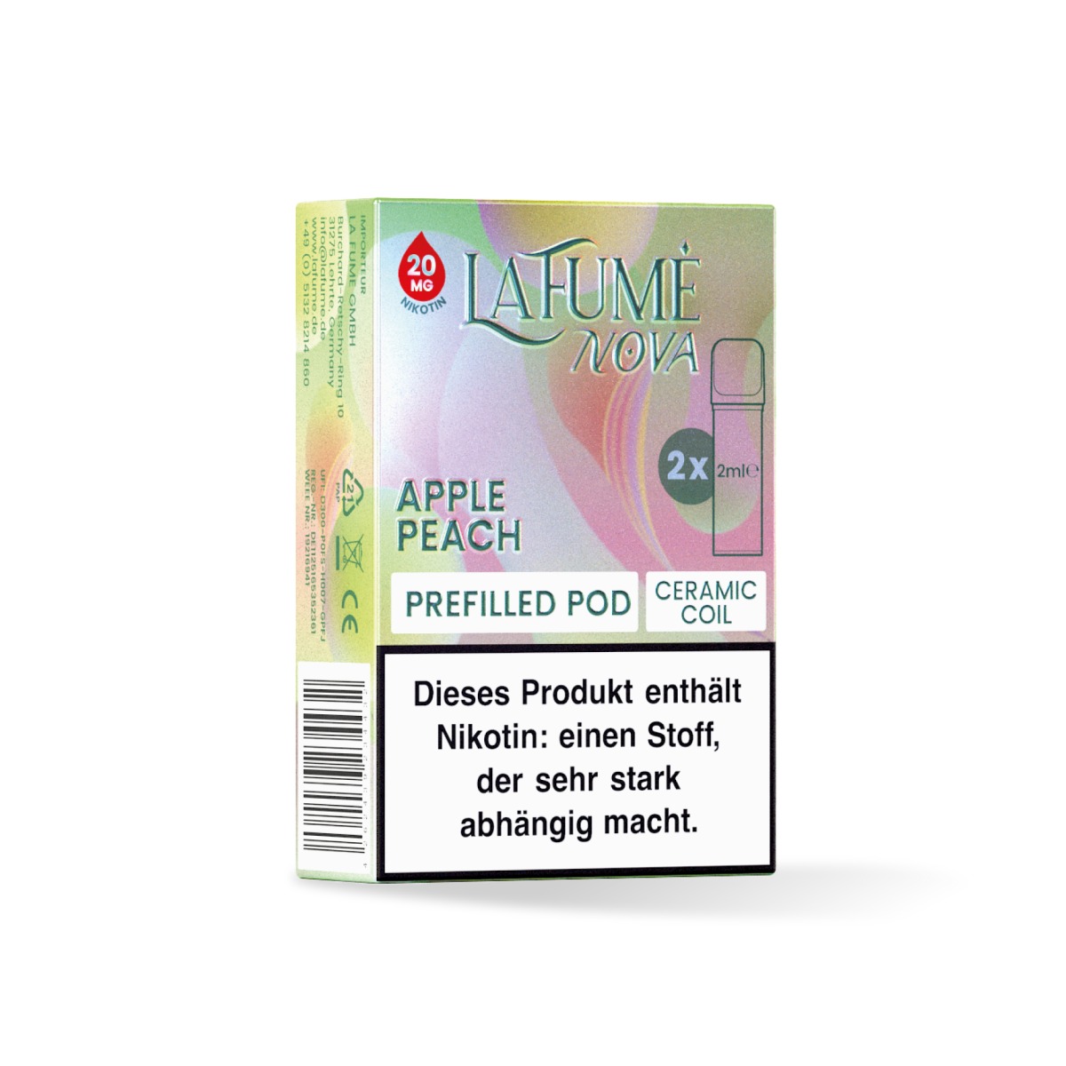 La Fume Nova Pod Apple Peach