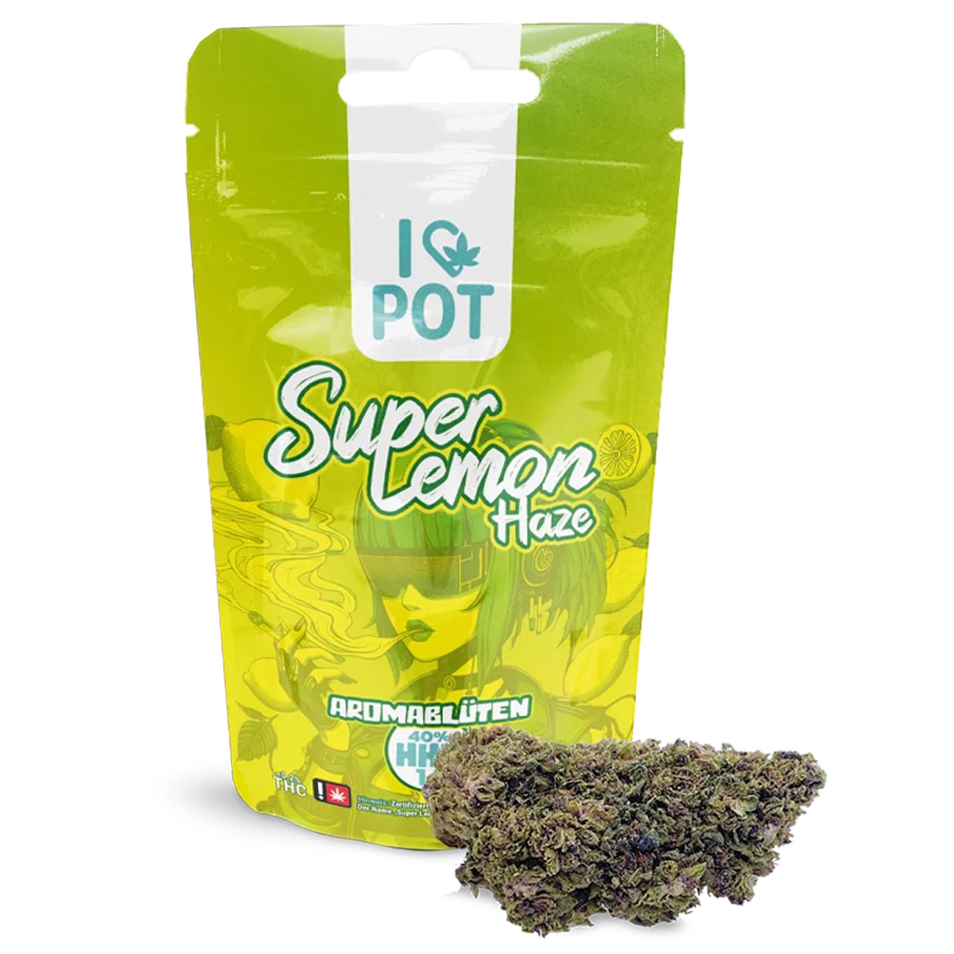I Love Pot HHZ Blüte Super Lemon Haze 1g I Love Pot HHZ Blüte Super Lemon Haze 1g