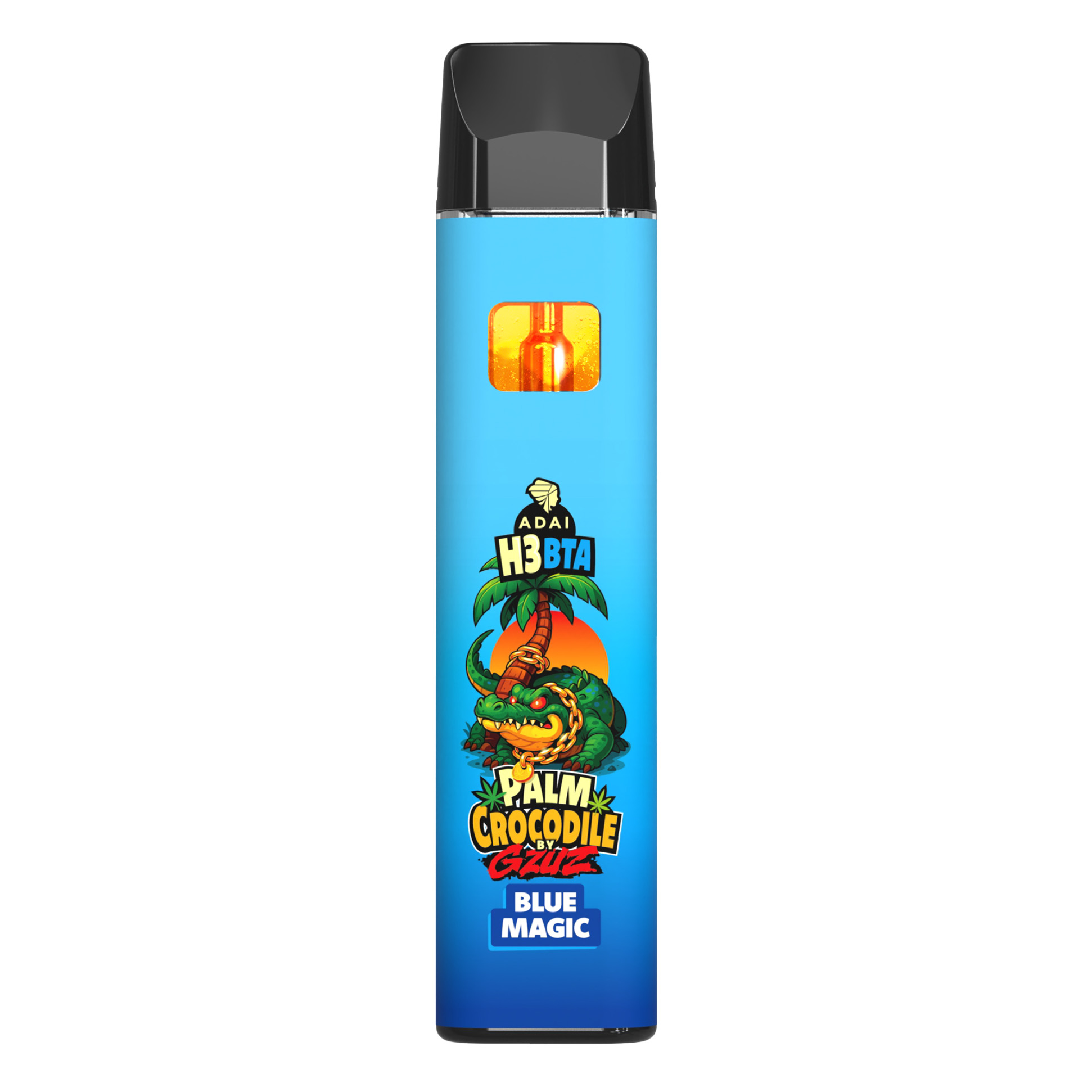 Palm Crocodile by GZUZ H3BTA Vape Blue Magic 1ml