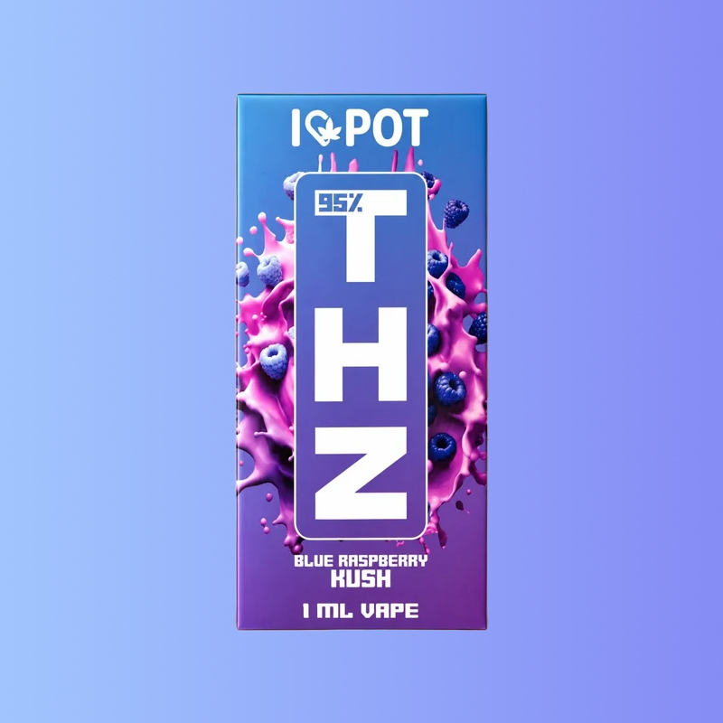 I Love Pot THZ Vape Blue Raspberry Kush 1ml I Love Pot THZ Vape Blue Raspberry Kush 1ml