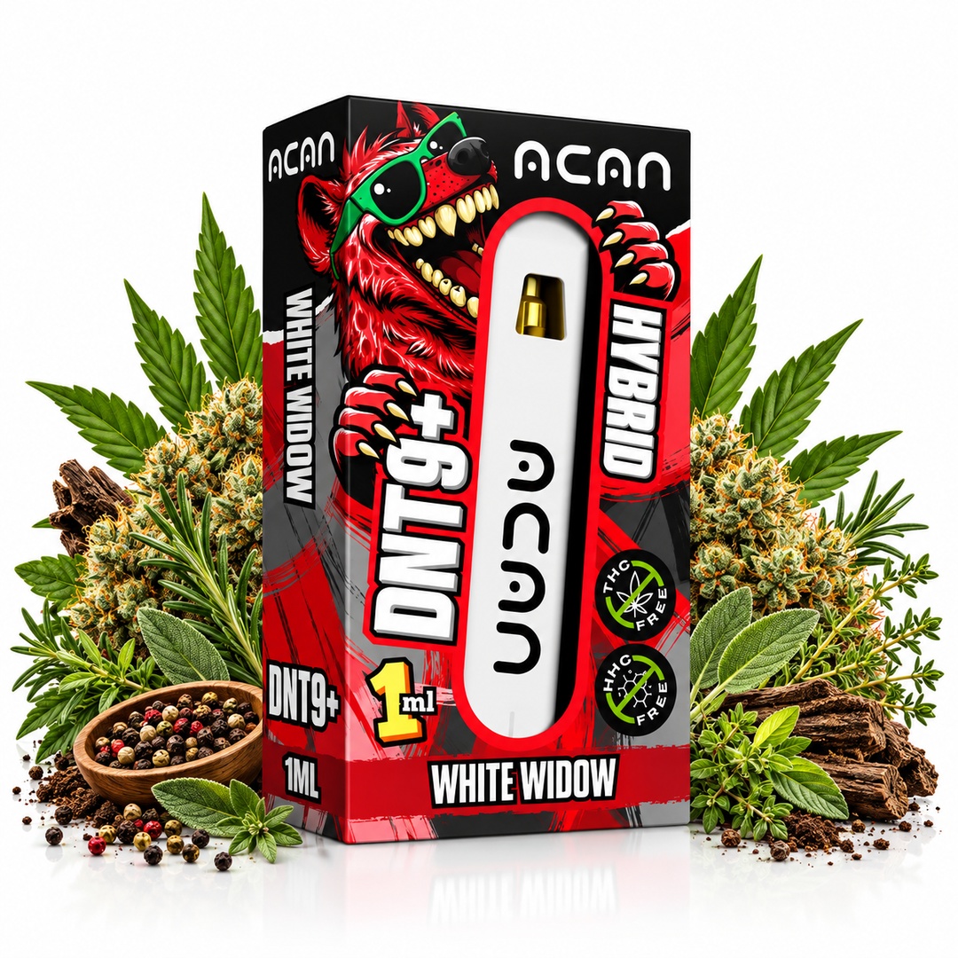 Acan DNT-9+ Vape White Widow 1ml Acan DNT-9+ Vape White Widow 1ml