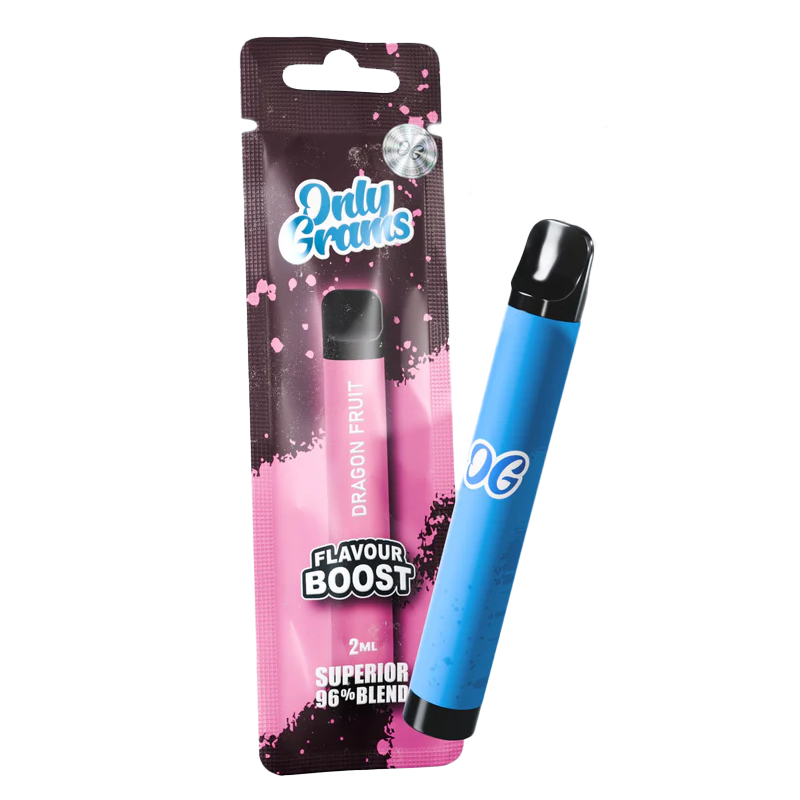 Only Grams Superior Blend Vape Flavour Boost Dragon Fruit 2ml Only Grams Superior Blend Vape Flavour Boost Dragon Fruit 2ml