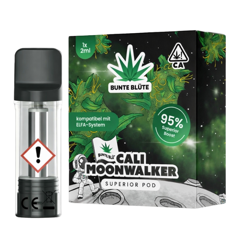 Bunte Blüte 95% Superior Pod Cali Moonwalker 2ml Bunte Blüte 95% Superior Pod Cali Moonwalker 2ml