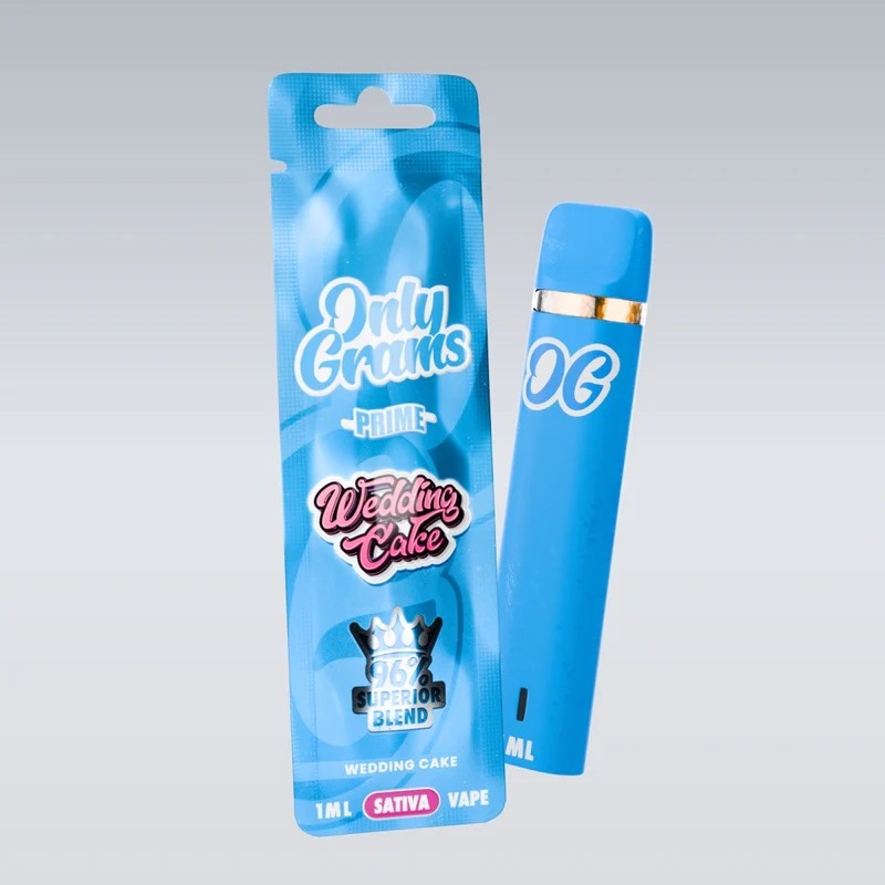 Only Grams US Line Superior Blend Vape - Wedding Cake 1ml