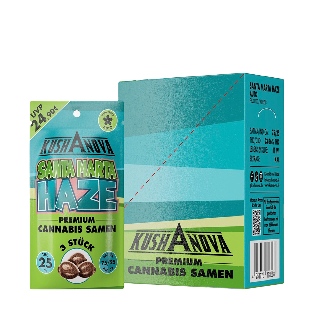 Kushanova Cannabissamen Santa Marta Haze