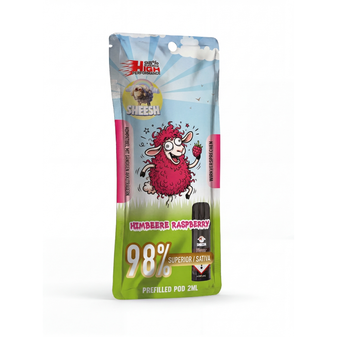 Sheesh Signature Superior Pod Himbeere Raspberry 2ml Sheesh Signature Superior Pod Himbeere Raspberry 2ml