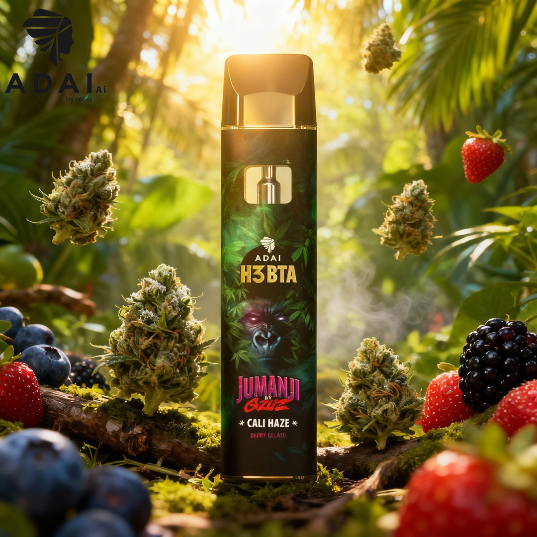 Jumanji by GZUZ H3BTA Vape Cali Haze 1ml
