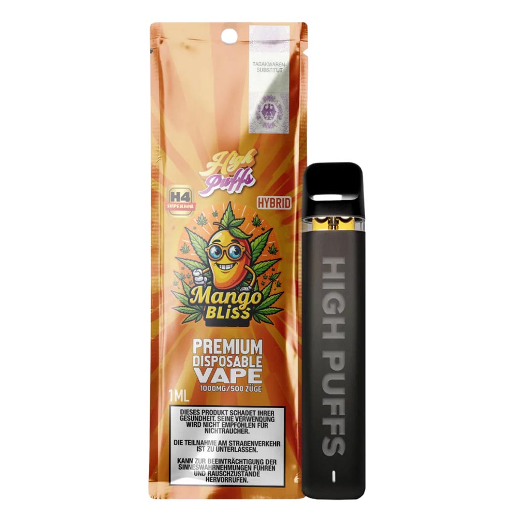 High Puffs H4 Superior Vape Mango Bliss 1ml