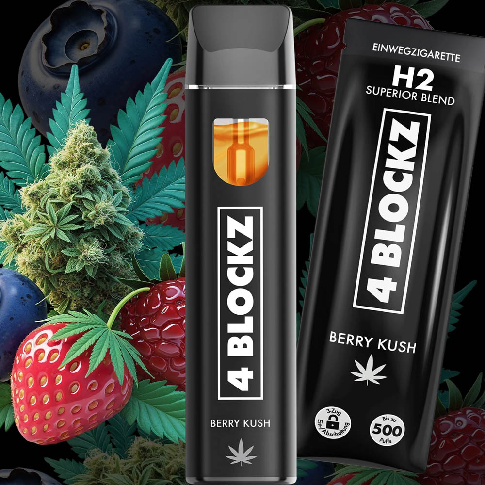 4 Blockz H2 Superior Vape Berry Kush 4 Blockz H2 Superior Vape Berry Kush