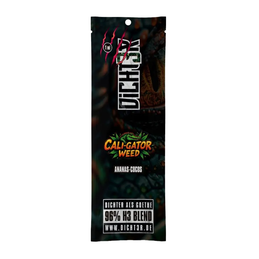 Dichter H3 Superior Blend Vape Cali Gator Weed 1ml
