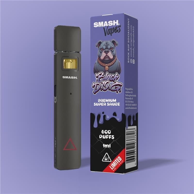 Smash Premium Super Sauce V3 Vape Black D.O.G.
