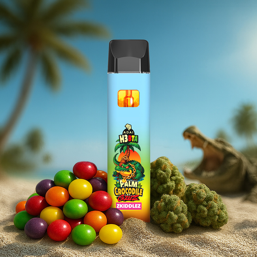 Palm Crocodile by GZUZ H3BTA Vape Zkiddlez 1ml
