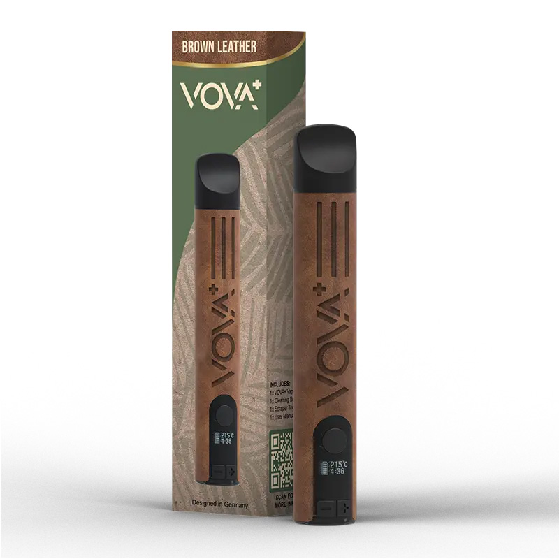 Vova Plus Volks Vaporizer Brown Leather Vova Plus Volks Vaporizer Brown Leather
