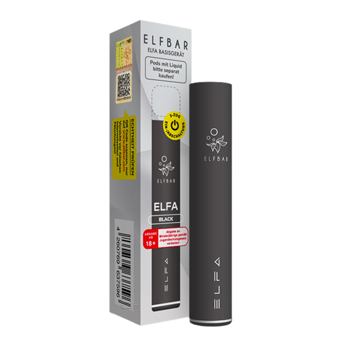 Elfbar Elfa - Basisgerät Black