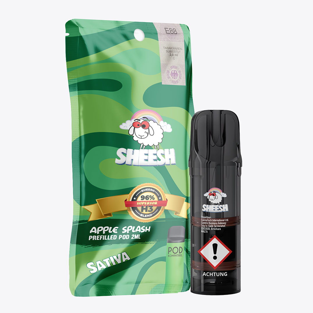 Sheesh 10-OH H3 Superior Blend Pod Apple Splash