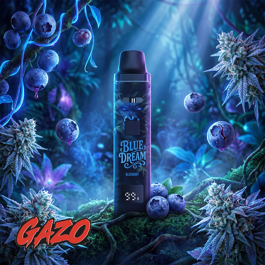 GZUZ GAZO H3BTA Pro Superior Blend Vape Blue Dream 1ml