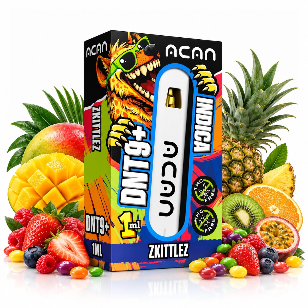 Acan DNT-9+ Vape Zkittlez 1ml Acan DNT-9+ Vape Zkittlez 1ml