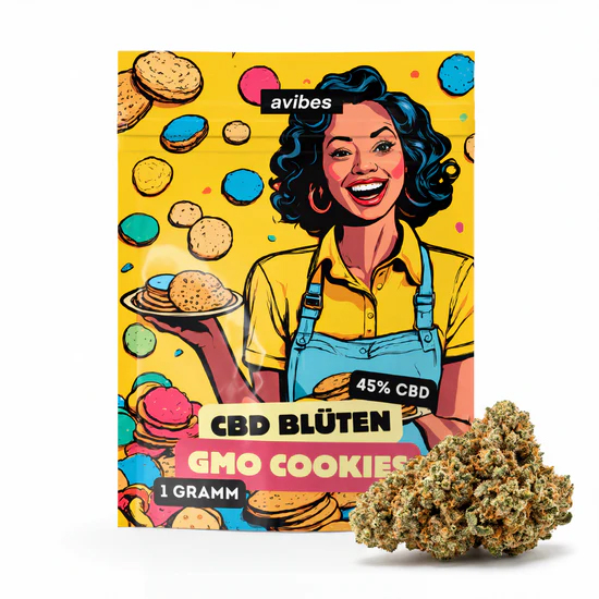avibes CBD Blüte GMO Cookies 1g avibes CBD Blüte GMO Cookies 1g
