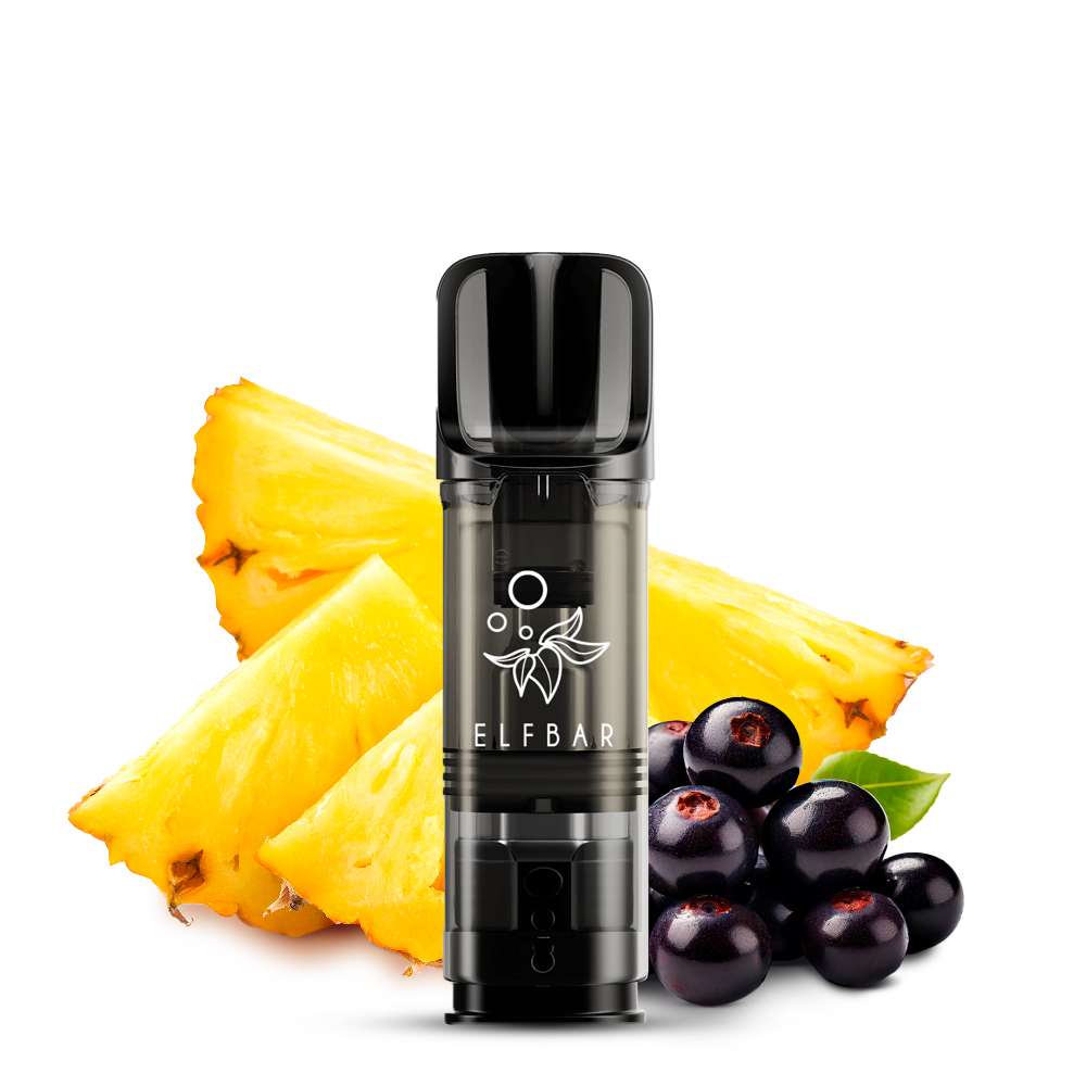 Elfbar Elfa Vape Pod Pineapple Acai 2 Pods Elfbar Elfa Vape Pod Pineapple Acai 2 Pods