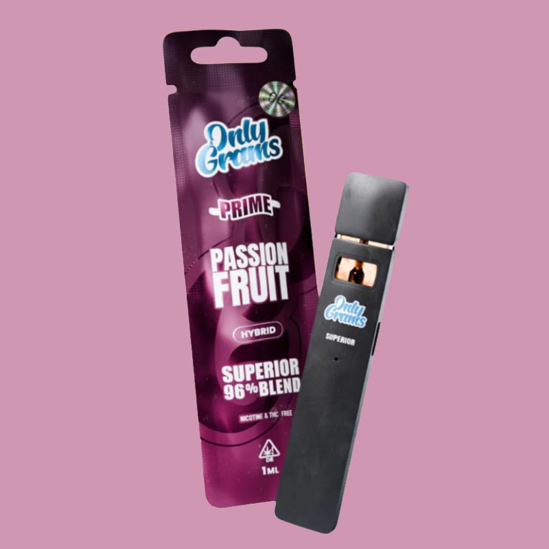 Only Grams Superior Einweg Vape Passionfruit Only Grams Superior Einweg Vape Passionfruit