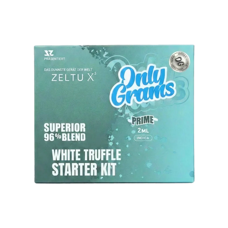 Only Grams x Zeltu Superior Blend Pod Starter Kit White Truffle 2ml