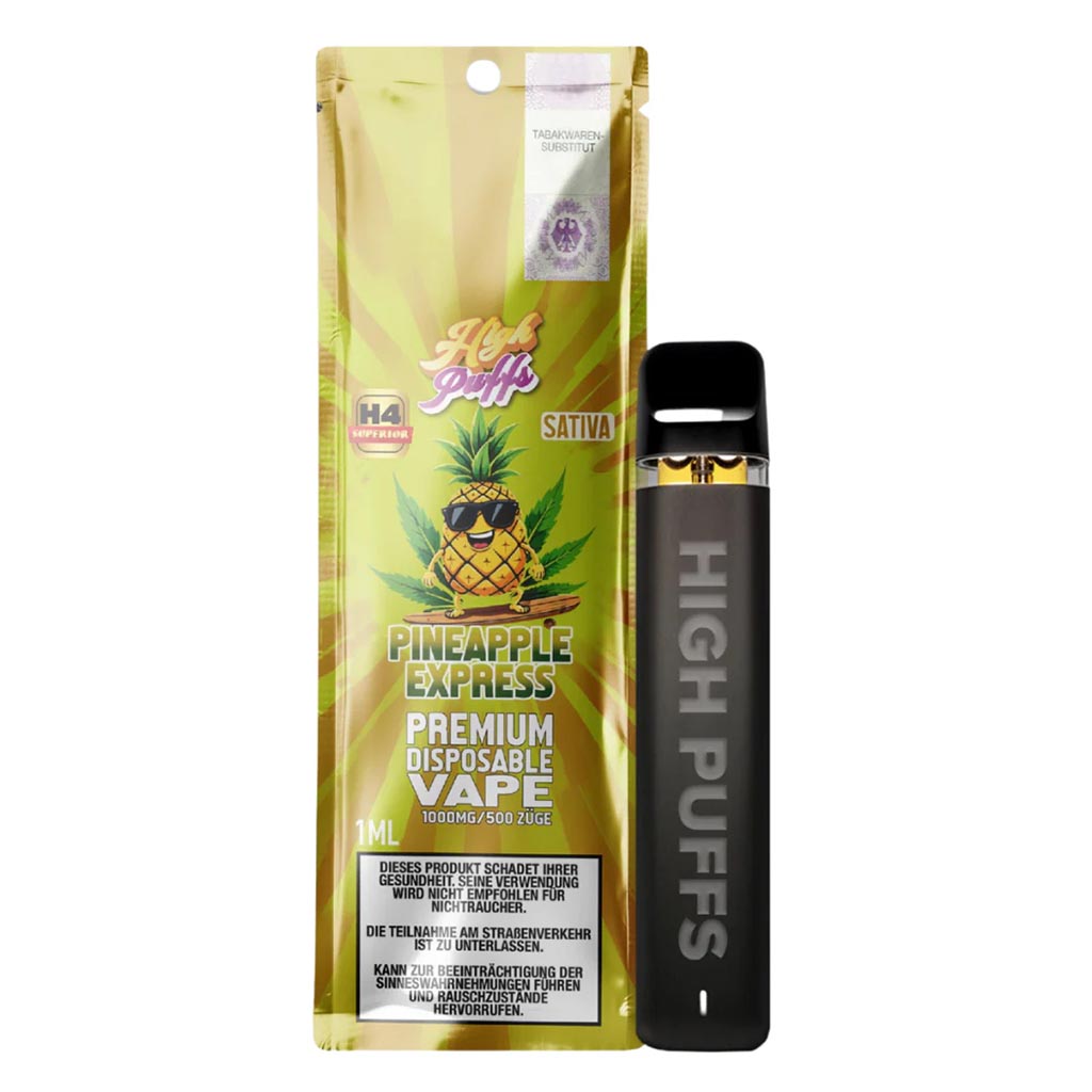 High Puffs H4 Superior Vape Pineapple Express 1ml