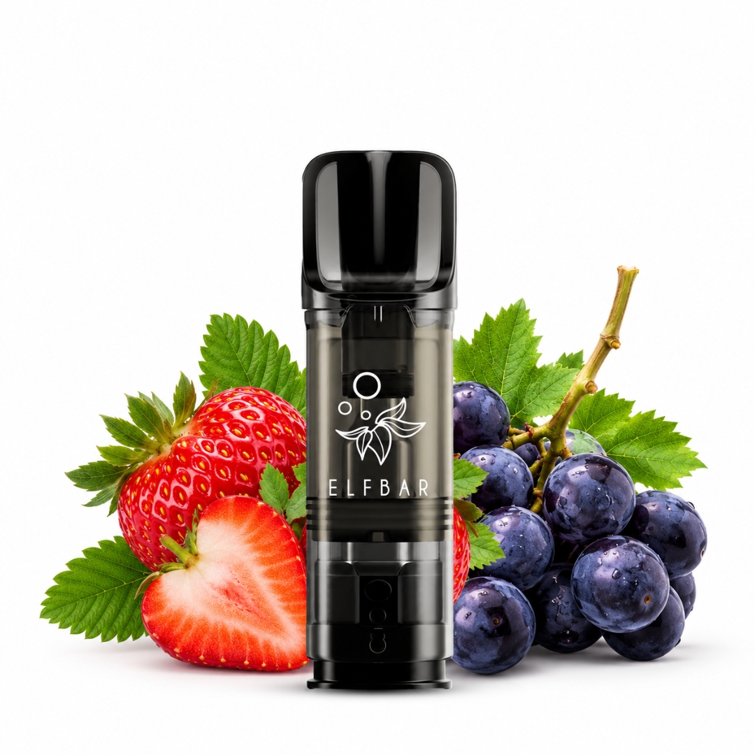 Elfbar Elfa Pod Strawberry Grape Pods Elfbar Elfa Pod Strawberry Grape Pods