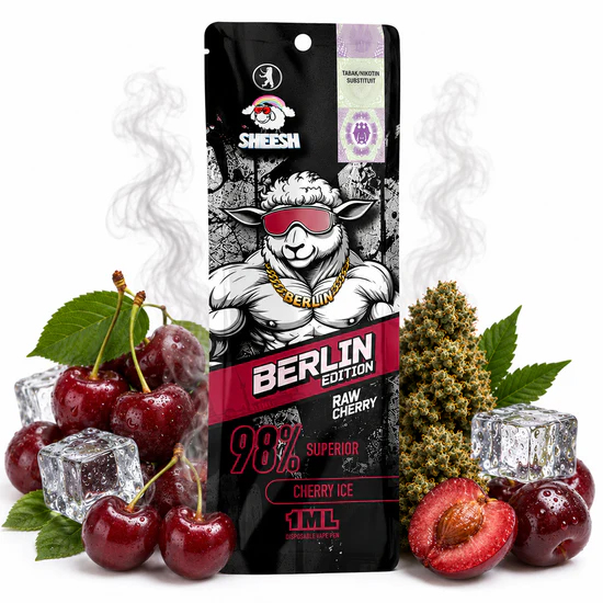 Sheesh Superior Vape Berlin Edition Raw Cherry 1ml