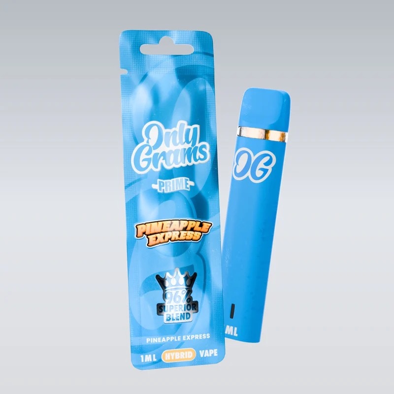 Only Grams US Line Superior Blend Vape Pineapple Express 1ml