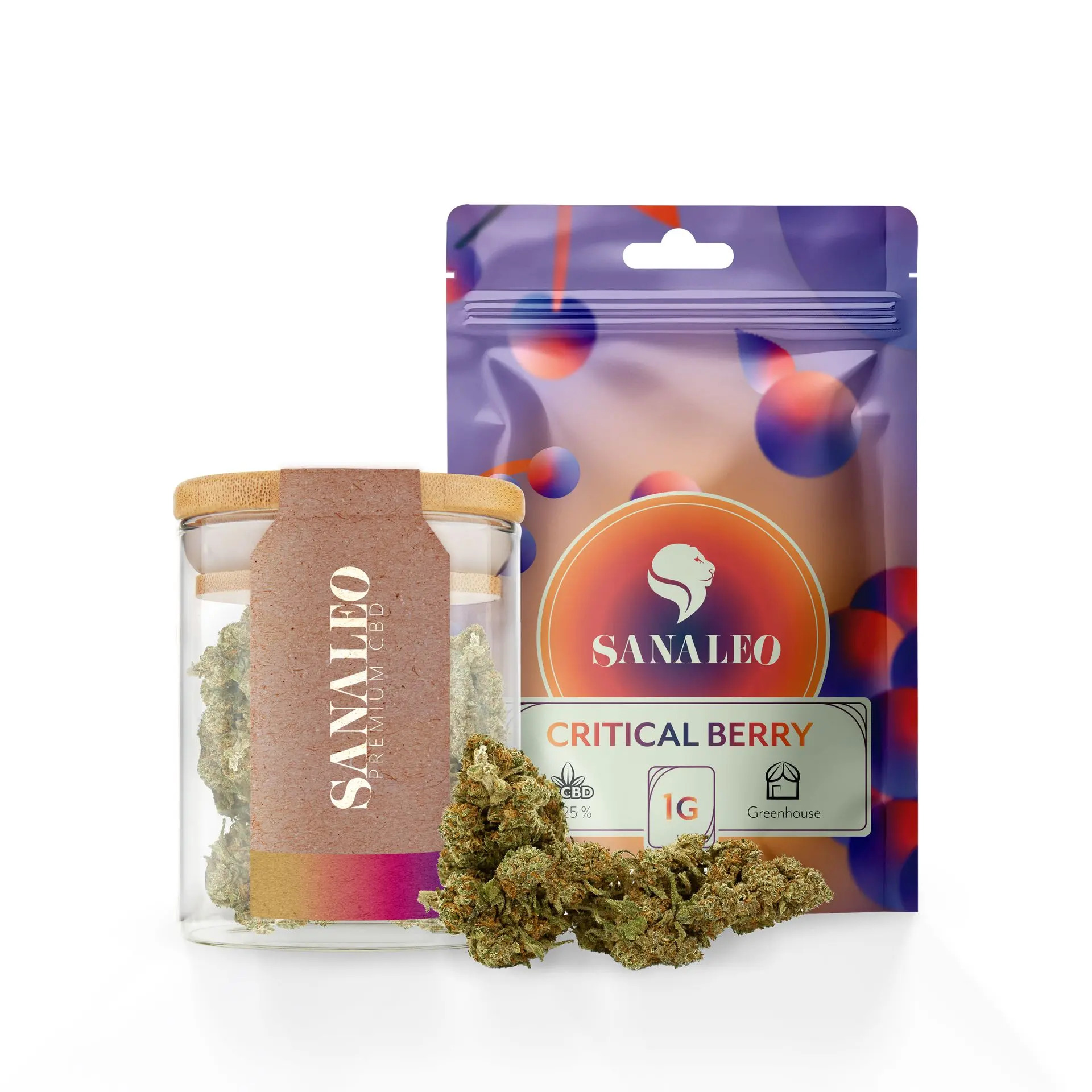 Sanaleo CBD Blüte Critical Berry Sanaleo CBD Blüte Critical Berry