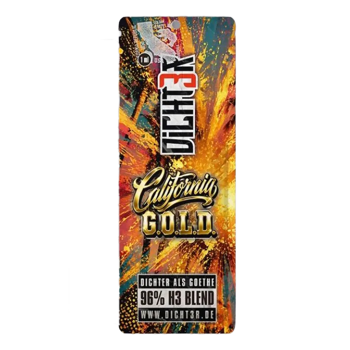 Dicht3er - H3 Superior Blend Vape - California G.O.L.D. 1ml Dicht3er - H3 Superior Blend Vape - California G.O.L.D. 1ml